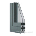 55 séries en aluminium Profil de porte et de fenêtre Aluminium